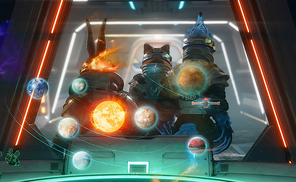 Navegación en el sistema Lylat en Star Fox