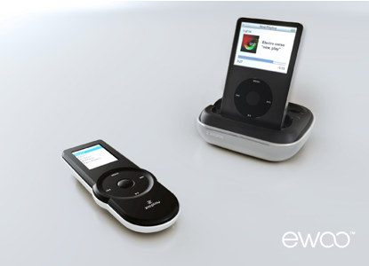 ZicPlay Ewoo, dock y mando a distancia para el iPod