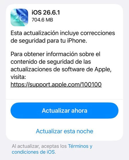 iOS 26.6.1