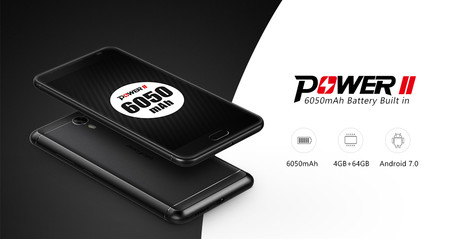 Código de descuento: Ulefone Power 2, con superbatería de 6.050 mAh, por 137 euros