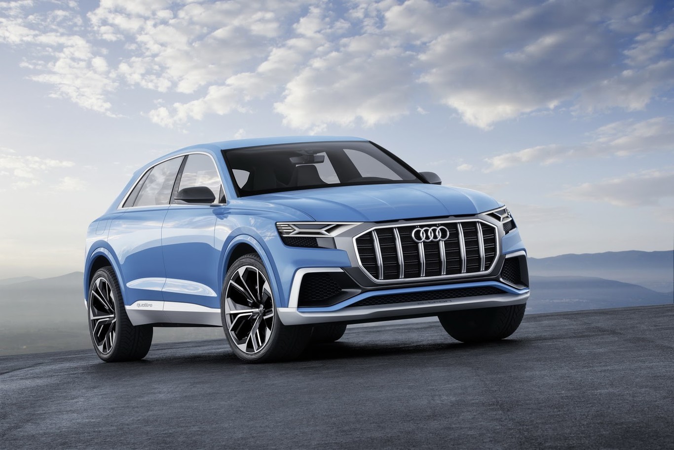 El Audi Q8 Concept sólo consigue que el Q7 suene a poco... y eso es mucho