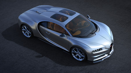 El Bugatti Chiron estrena la opción Sky View: un techo de cristal con sabor retro