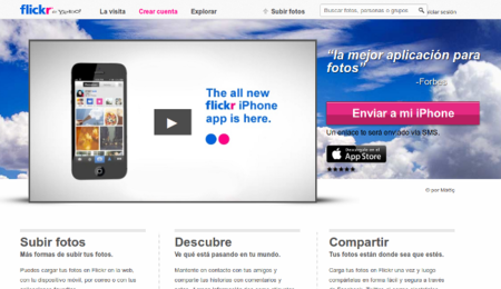Flickr, ponte las pilas