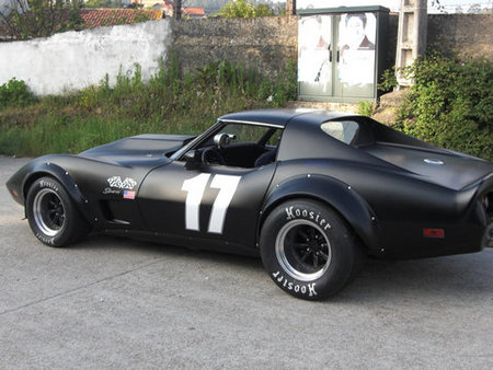 Chevrolet Corvette C3 Negro Mate