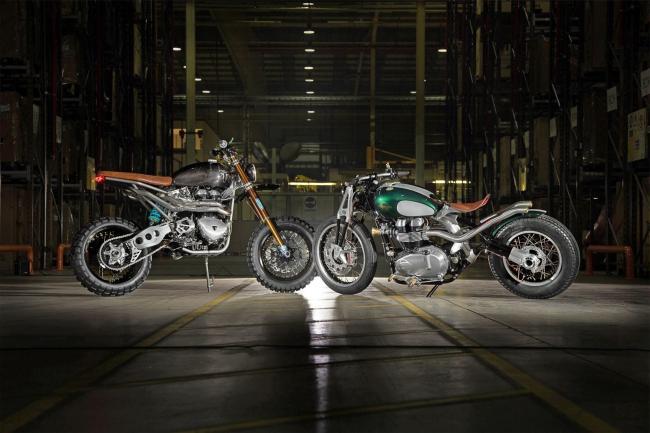 Bienvenidos al Triumph Factory Custom en el EICMA
