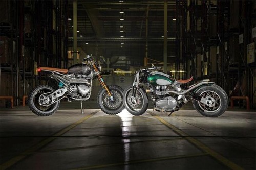 Bienvenidos al Triumph Factory Custom en el EICMA