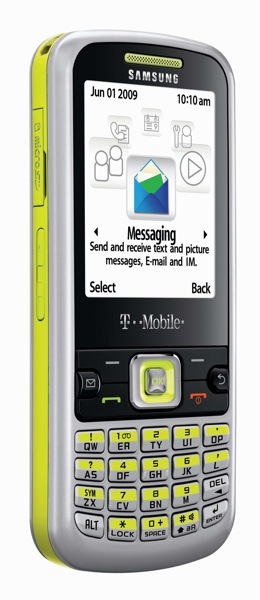 Samsung SGH-t349, en los Estados Unidos con T-Mobile