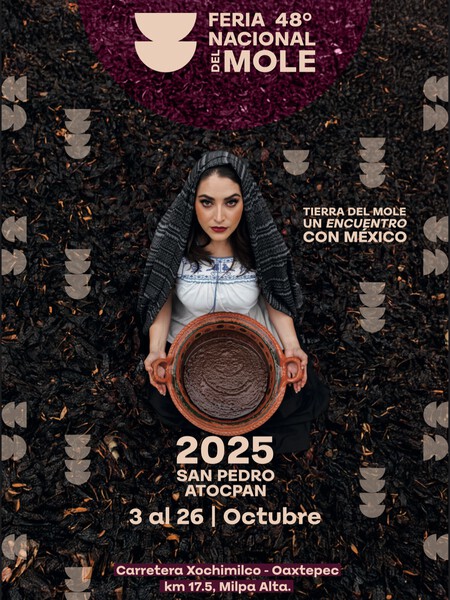 Con mole negro o almendrado, CDMX se prepara para la Feria Nacional del Mole 2025: cuándo, dónde y todo para asistir