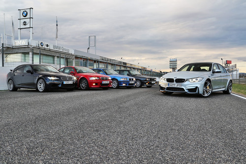 Hemos ido al 30 cumpleaños del BMW M3 a conducir las cinco generaciones de este icono de la deportividad