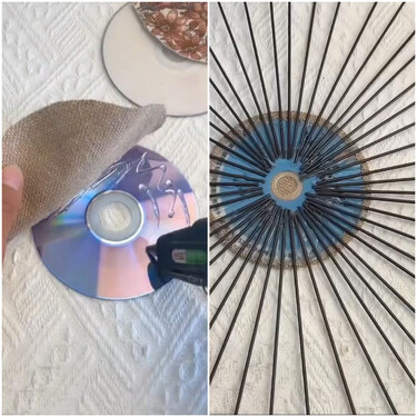 No lo sabía, pero reutilizando los CDs viejos que tenemos por casa podemos hacer este práctico organizador 