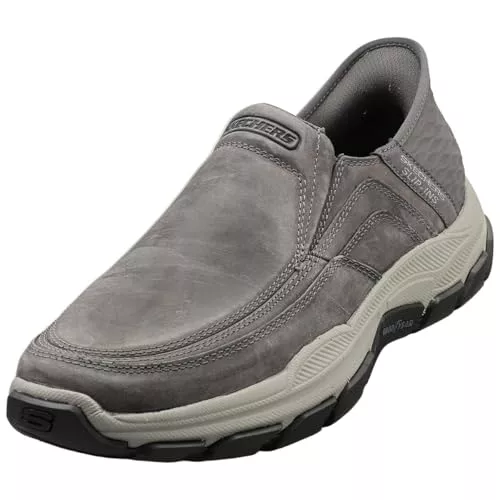 Skechers Zapatillas para Hombre, Negro, 45 EU