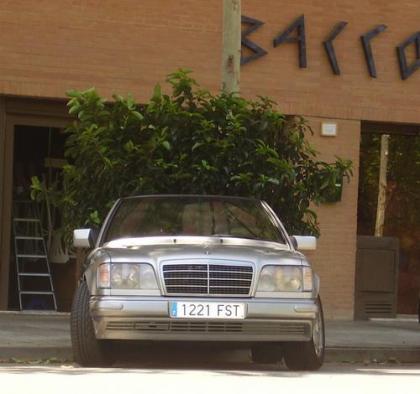 Mercedes descapotable de bajas emisiones