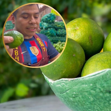 Comerciante de la Central de Abastos: “el limón con cáscara gruesa no se parte a la mitad, sino de lado”