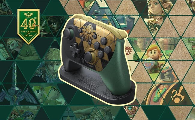 Nintendo Switch 2 Pro Controller The Legend Of Zelda Edicion Especial Limitada 40 Aniversario Amazon Mexico Preventa