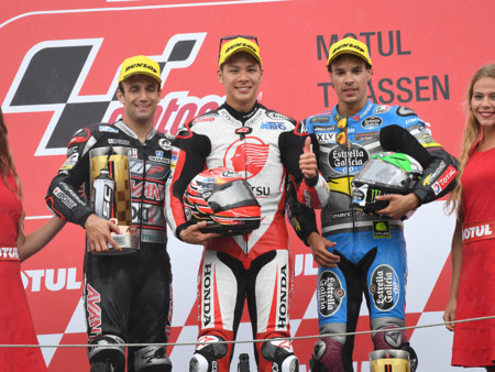 Takaaki Nakagami Johann Zarco Franco Morbidelli Tt Assen Moto2 2016