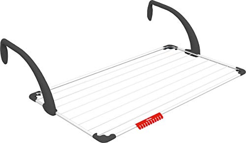 Vileda Sunset Tendedero de balcón de Acero y Resina, 10 Metros 