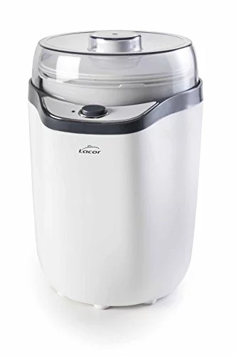 LACOR, 69246, Yogurtera, Tapa de Plastico, Vasos Aptos para Lavavajillas, 20 W