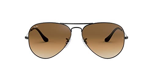 Ray-Ban Aviator RB 3025, Gafas de Sol Unisex, Plateado (004/51), 55 mm