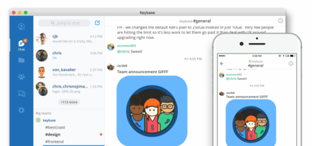 Keybase lanza su propio servicio de comunicación para equipos al estilo Slack, pero completamente cifrado y gratis