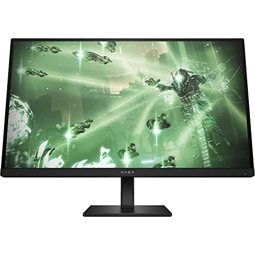 HP OMEN 27q - Monitor Gaming 27" QHD (2560 x 1440 a 165 Hz, IPS, 16:9, 1ms, HDMI, Antirreflejo, HDR, DisplayPort, AMD FreeSync Premium, Compatible con Consolas, Altura e Inclinación Ajustable) Negro