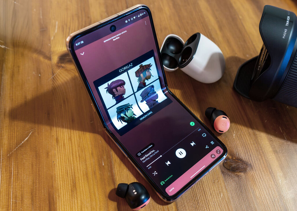 Spotify en la máxima calidad parecía bonito hasta que lo usé con mi lista de canciones. Casi me llena el móvil