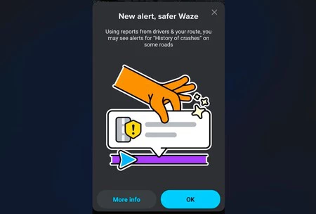 Wazeの危険な道路に関する新たな警告。ギークタイムからの画像