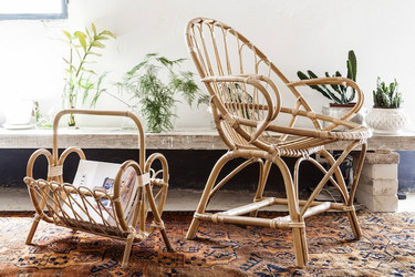 Tiretta Living, muebles de caña de toda la vida 