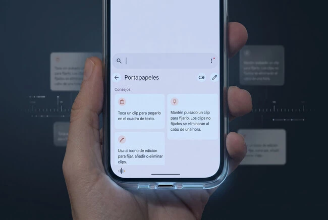 Memoria Portapapeles Gboard