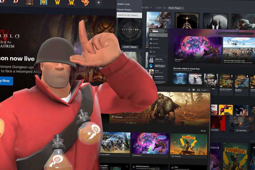 Tengo casi 1500 juegos en Steam y siempre me olvido de los de otras tiendas. ¿Solución? Poner todos en el mismo sitio