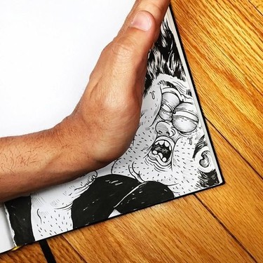 Alex Solis, el chico que interactuaba con sus dibujos