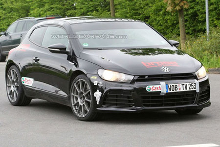 Volkswagen Scirocco R20T, fotos espía desde Nürburgring