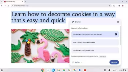 ジェミニ ChromeOS