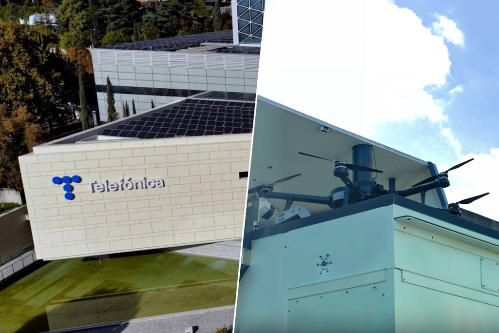 Telefónica irrumpe en un nuevo negocio: el de los drones conectados con pilotaje en remoto