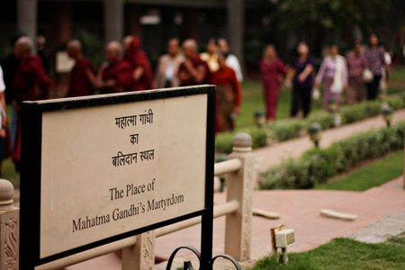 India: Visita a la casa donde mataron a Gandhi en Nueva Delhi