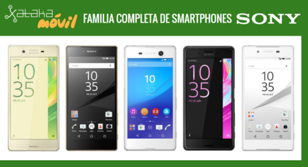 Así queda el catálogo de smartphones Sony tras la llegada de la nueva familia Sony Xperia X
