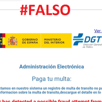 "No piques": la DGT alerta de un nuevo intento de estafa por medio de un mail que avisa de una multa falsa