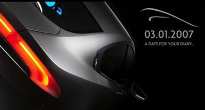 Teaser del Jaguar XF Concept