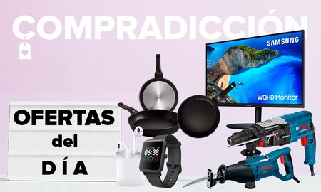 Ofertas del día en Amazon: auriculares AirPods de Apple, relojes Amazfit, monitores Samsung, herramientas Bosch, menaje WMF y cuidado personal Braun a precios rebajados