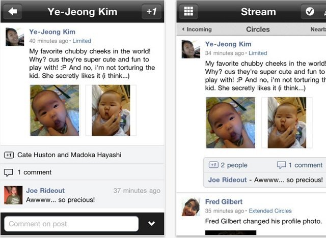 G+ IOS