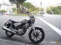Yamaha YBR 125 Classic SP, la prueba (3/4)