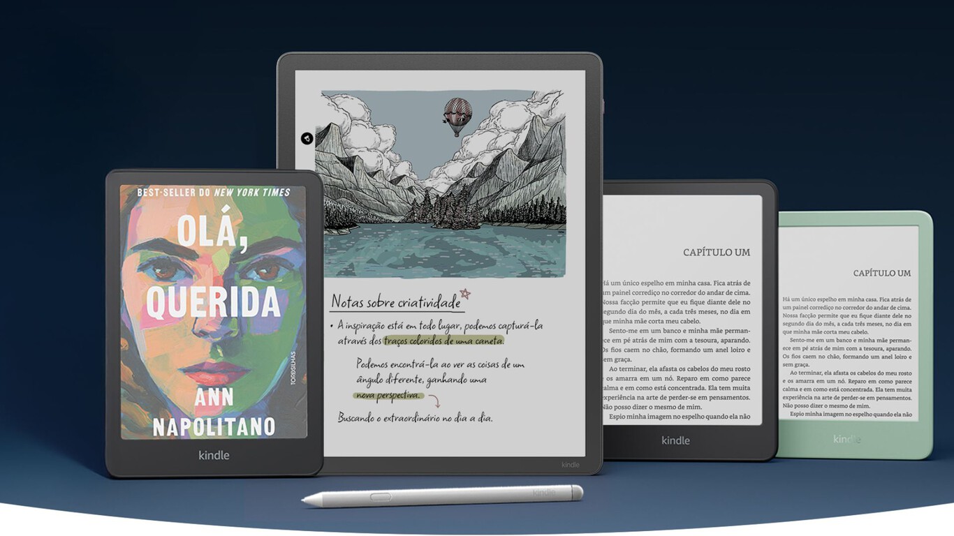Amazon lança linha Kindle Scribe no Brasil: conheça os modelos que Amazon lança linha Kindle Scribe no Brasil: conheça os modelos que