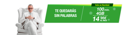 Amena va a por los que llaman poco pero navegan mucho: 100 minutos y 3,5 GB por 14,95 euros al mes
