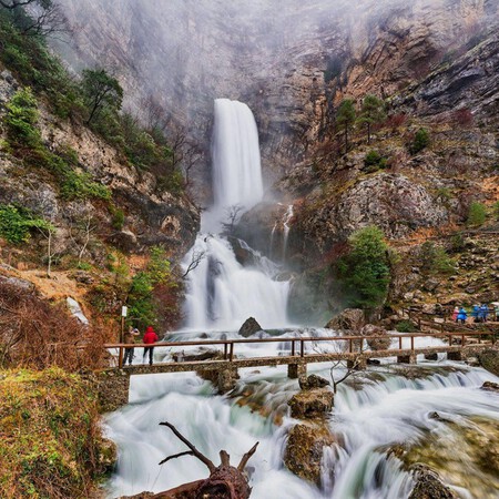 Nacimiento Del Rio Mundo En Riopar C Turismo Sierra Del Segura