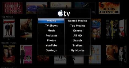 Actualización del Apple TV 2.0.1 ya disponible