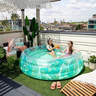 Se sigue buscando al vecino de Salamanca que colocó una piscina de 2 metros cúbicos en el patio de luces de su comunidad de vecinos