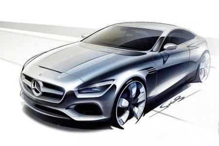 Mercedes-Benz Clase S Coupé, así son los primeros bocetos