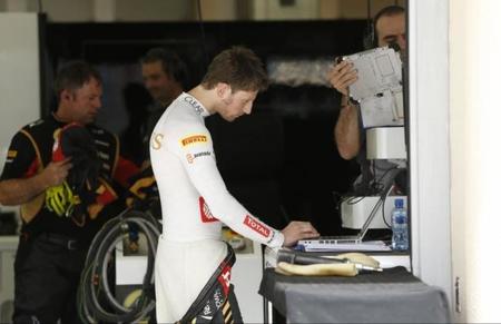 Romain Grosjean no está seguro de permanecer en Lotus