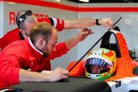 GP Malasia F1: Roberto Merhi, los tres pilotos españoles y la lluvia