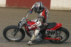 BMW F800 Flat Tracker