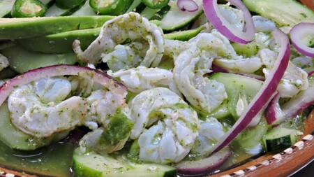 Cómo hacer aguachile verde con camarones, la receta fácil con 6 ingredientes